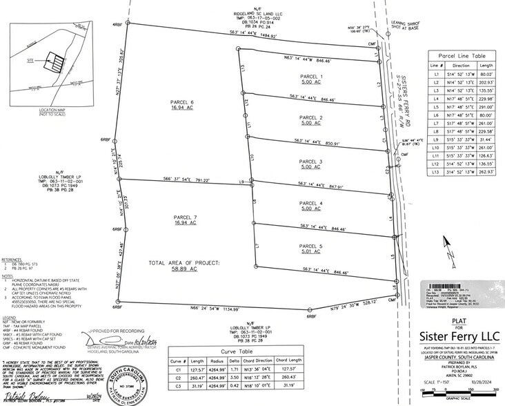 More Photos Of 319 - 547 Sisters Ferry Road, Ridgeland Land For Sale