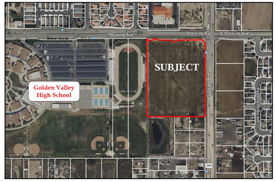 More Photos Of SWC Hosking & S Union Ave, Bakersfield Land For Sale
