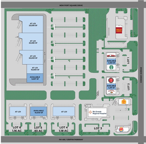 Primary Photo Of NWC FM 495 & Conway, Mission Unknown For Lease