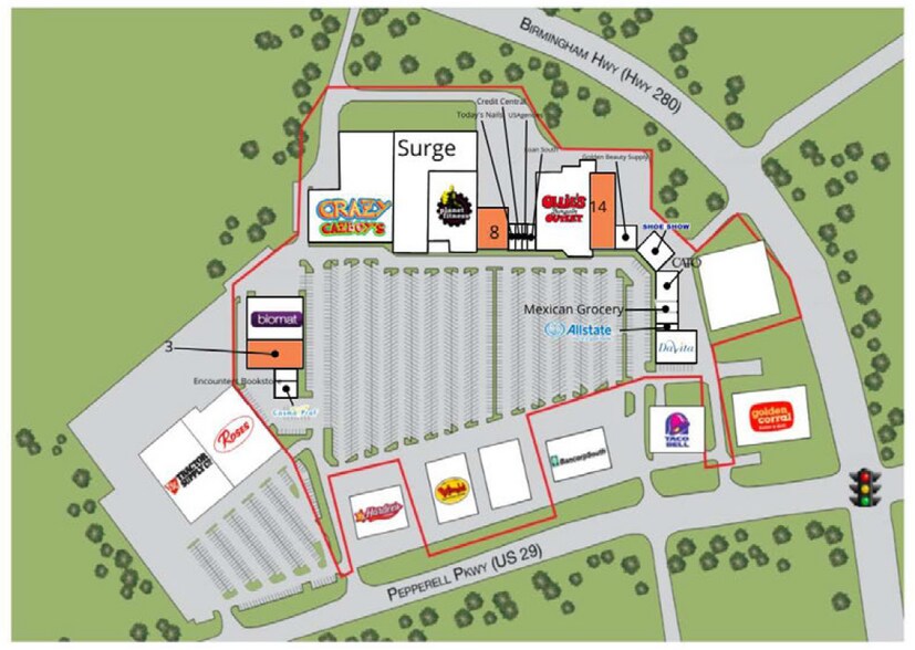 More Photos Of 2300-2600 Pepperell Pky, Opelika Unknown For Lease