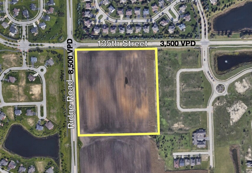 Primary Photo Of 17.26 AC SEC Ridge Rd & 135th St, Plainfield Land For Sale
