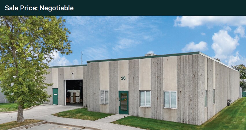 Primary Photo Of 36 Clark St, Des Moines Distribution For Sale
