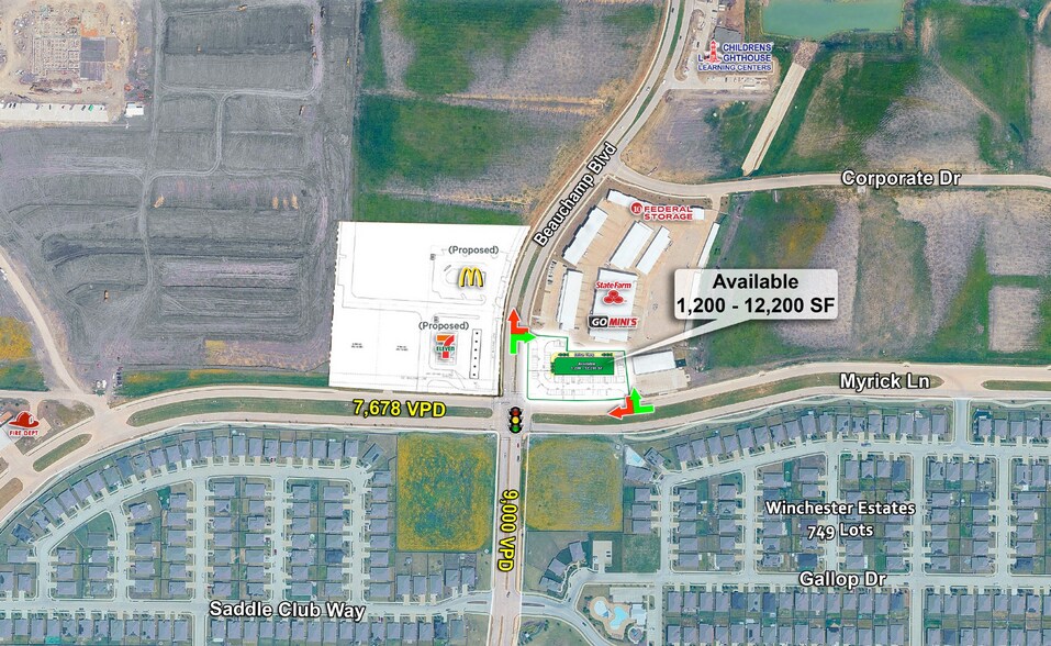More Photos Of NEC S. Beauchamp and Myrick LN blvd, Princeton General Retail For Lease