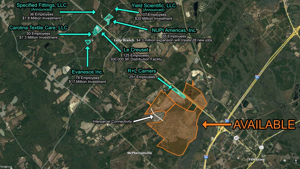 More Photos Of Highway 68, Yemassee Land For Sale