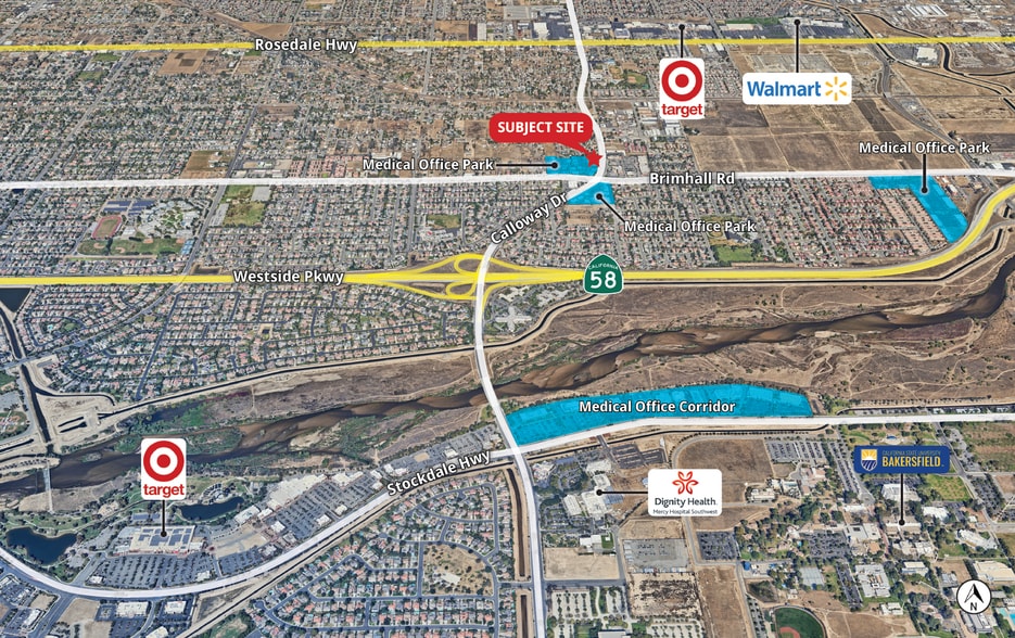 More Photos Of 9730 Brimhall Rd, Bakersfield Medical For Lease