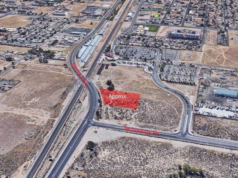 More Photos Of Sierra Hwy & P8, Palmdale Land For Sale