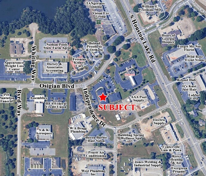 More Photos Of 107-109 Osigian Blvd, Warner Robins Medical For Lease