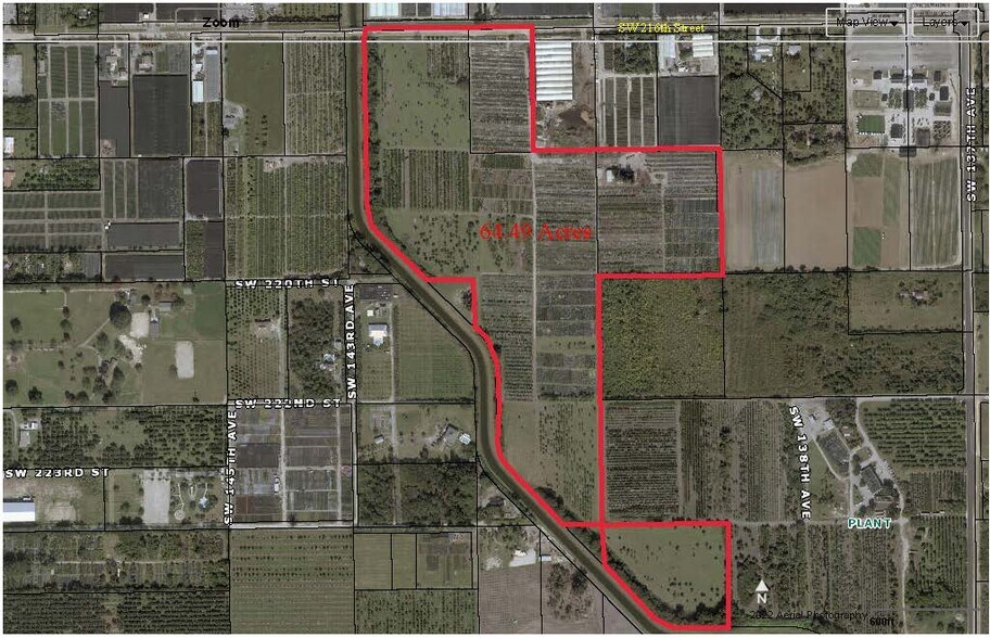 Primary Photo Of 14200 SW 216th St, Miami Land For Sale