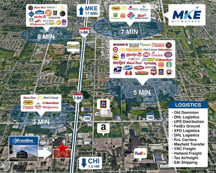 More Photos Of 10000 S Ridgeview Dr, Oak Creek Manufacturing For Lease