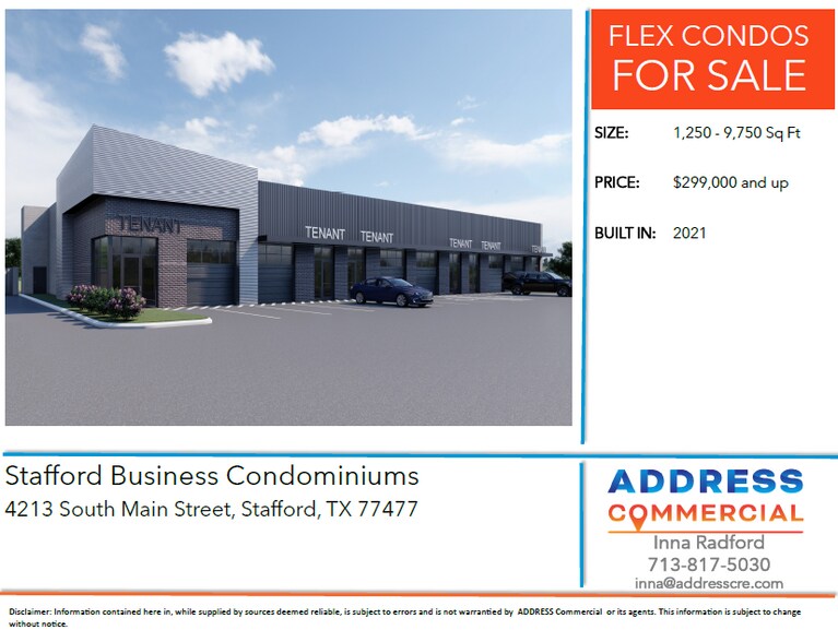 More Photos Of 4231 S Main St, Stafford Storefront Retail Office For Lease