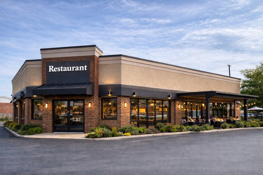 Primary Photo Of 1180 Roosevelt Rd, Glen Ellyn Restaurant For Lease