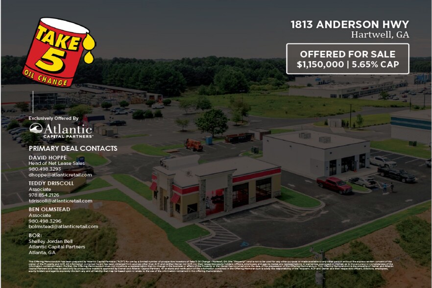 More Photos Of 1813 Anderson Hwy, Hartwell Freestanding For Sale