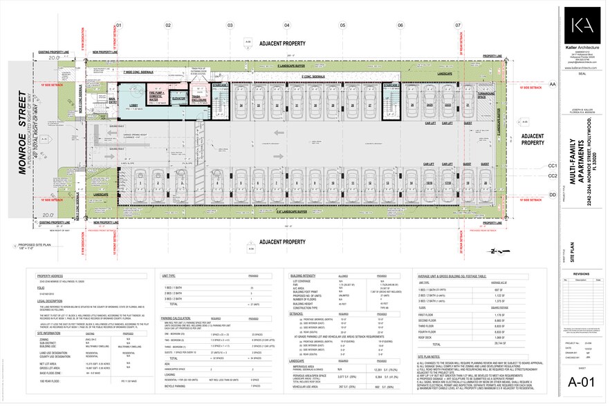 More Photos Of 2242 Monroe St, Hollywood Land For Sale