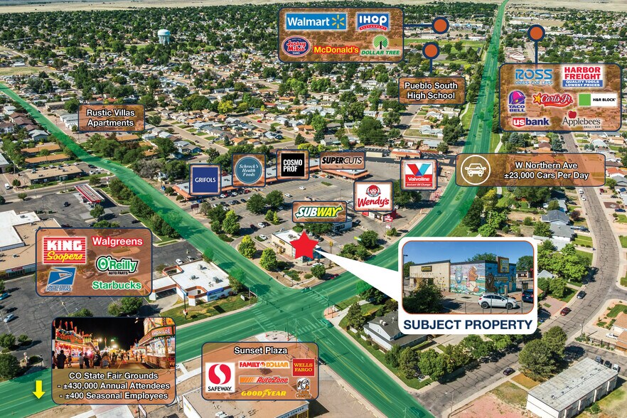 More Photos Of 3206 W Northern Ave, Pueblo Fast Food For Sale