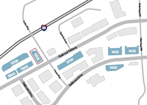 More Photos Of 5835 Oakbrook Pky, Norcross Distribution For Lease