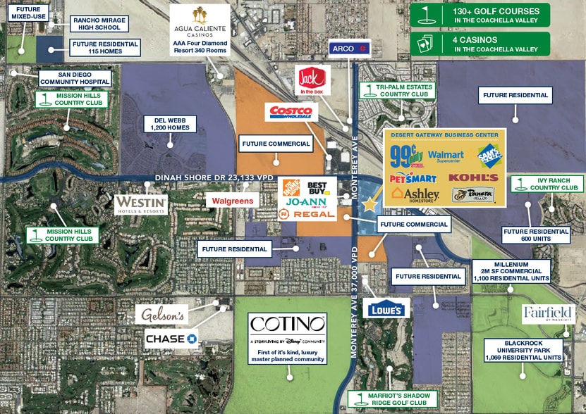 More Photos Of 34660 Monterey Ave, Palm Desert General Retail For Sale