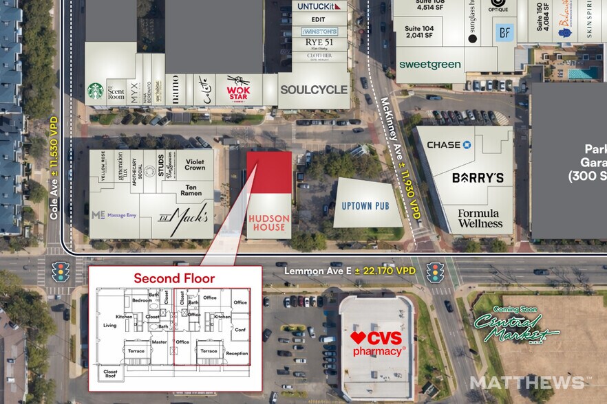 More Photos Of 3699 McKinney Ave, Dallas Freestanding For Lease
