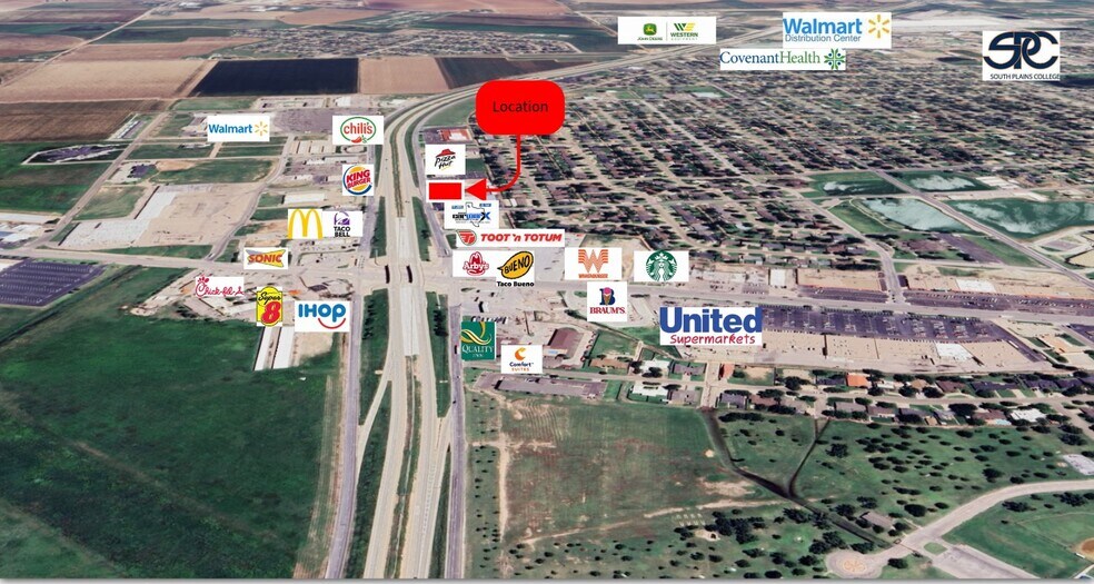 Primary Photo Of 1020 N Interstate 27, Plainview Land For Sale