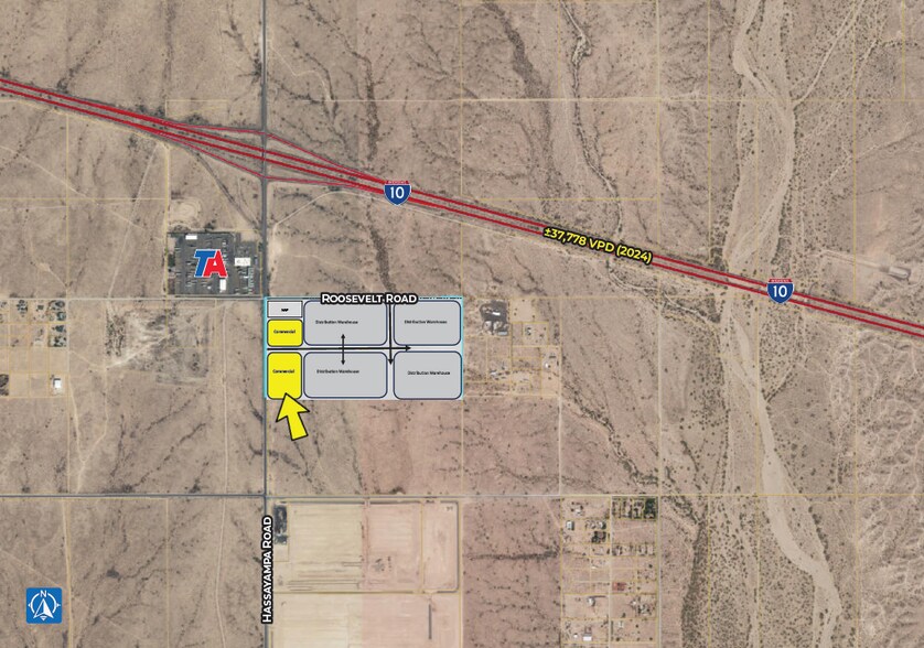 More Photos Of Hassayampa & I-10 | S/SEC Rd, Tonopah Land For Lease