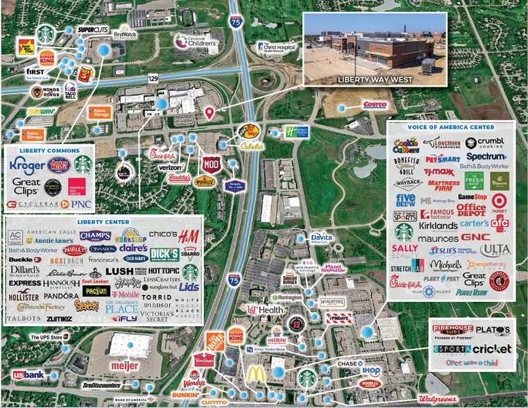 More Photos Of 7669-7673 Blake St, Liberty Township Storefront For Lease