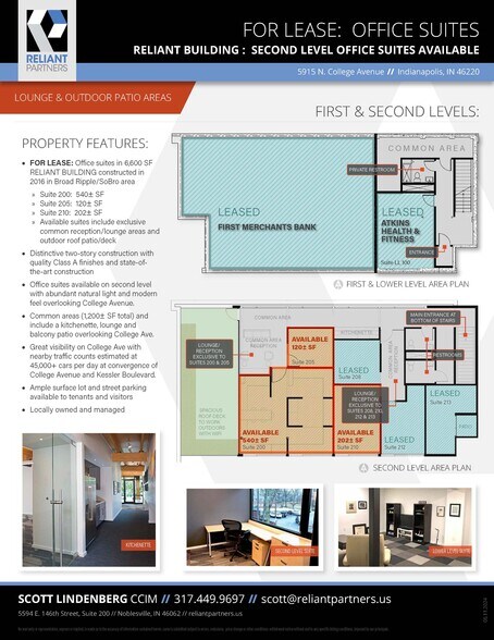 More Photos Of 5915 N College Ave, Indianapolis Loft Creative Space For Lease