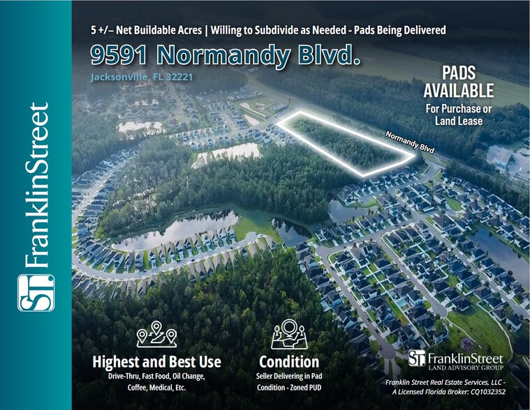 Primary Photo Of 9591 Normandy Blvd, Jacksonville Land For Sale