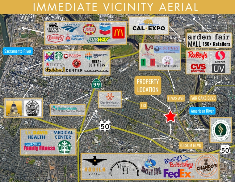 More Photos Of 5640-5644 J St, Sacramento Storefront Retail Office For Lease