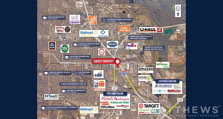 More Photos Of 1329 S Stemmons Fwy, Lewisville General Retail For Sale