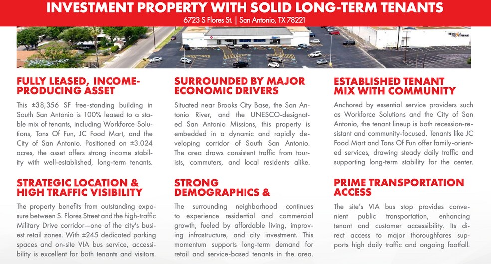 More Photos Of 6723 S Flores St, San Antonio Freestanding For Sale