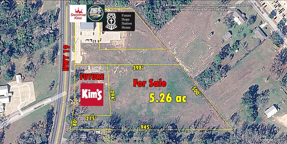 Primary Photo Of 2228 Crockett Rd, Palestine Land For Sale