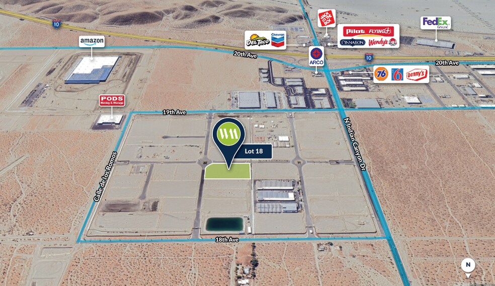 More Photos Of 3.27-Acres N Indian Canyon Dr, Desert Hot Springs Land For Sale