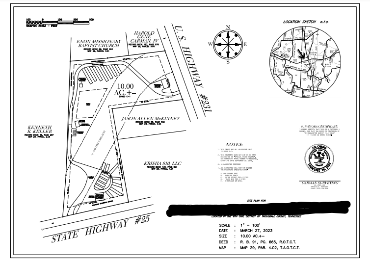 More Photos Of 405 Highway 25 W, Castalian Springs Land For Sale