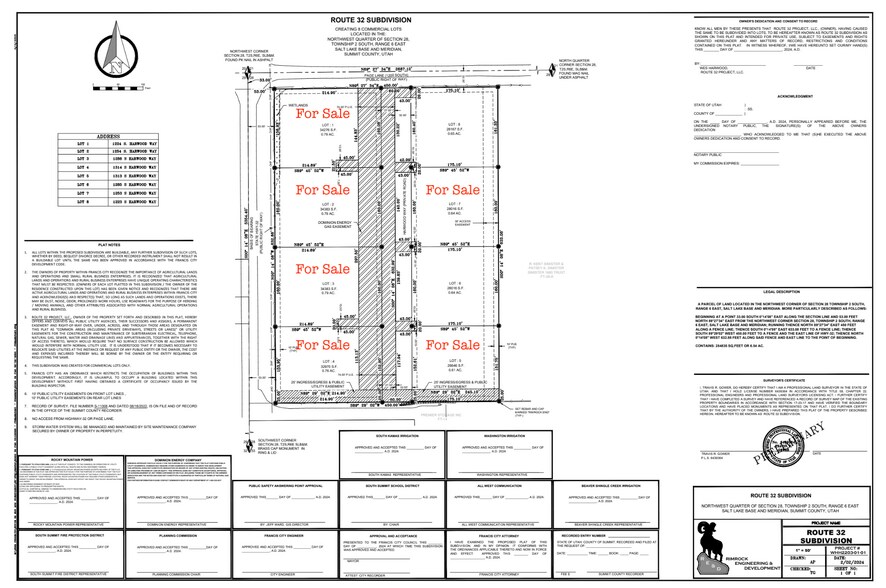 More Photos Of 1224 S Harwood Way, Francis Land For Sale
