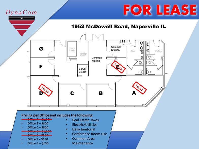 More Photos Of 1952 Mcdowell Rd, Naperville Office For Lease