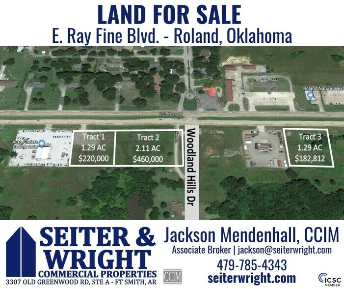 Primary Photo Of 224 E Ray Fine Blvd, Roland Land For Sale