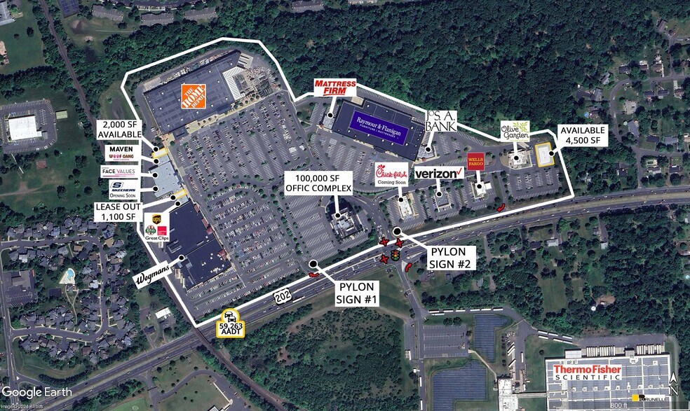 More Photos Of 724 US Highway 202, Bridgewater Unknown For Lease