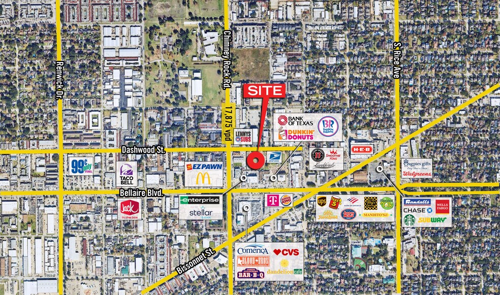 More Photos Of 5455 Dashwood Dr, Bellaire Medical For Lease