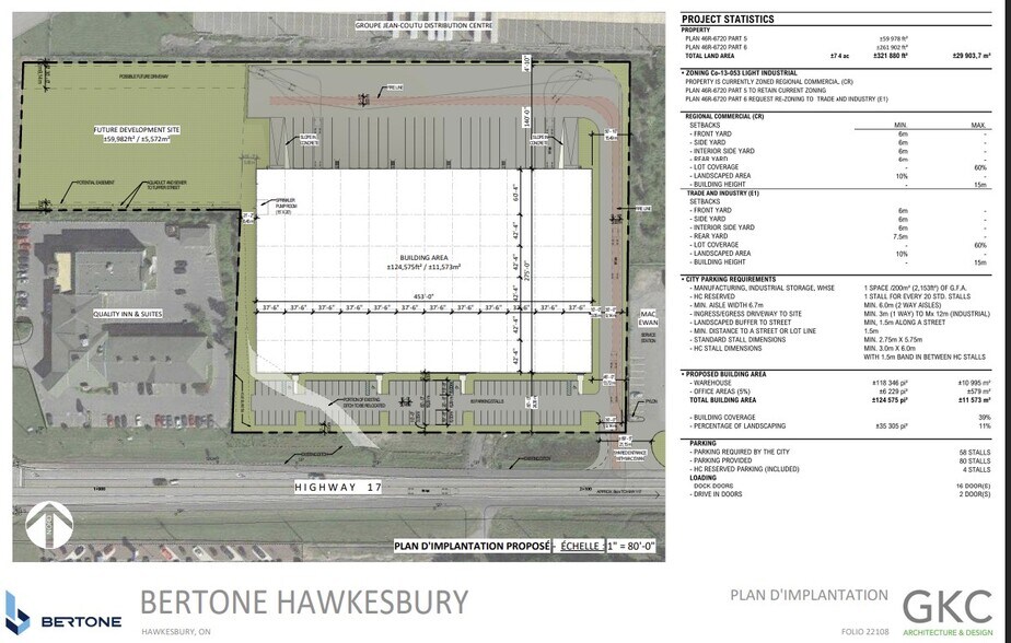 Primary Photo Of 430 County Rd 17, Hawkesbury Distribution For Lease