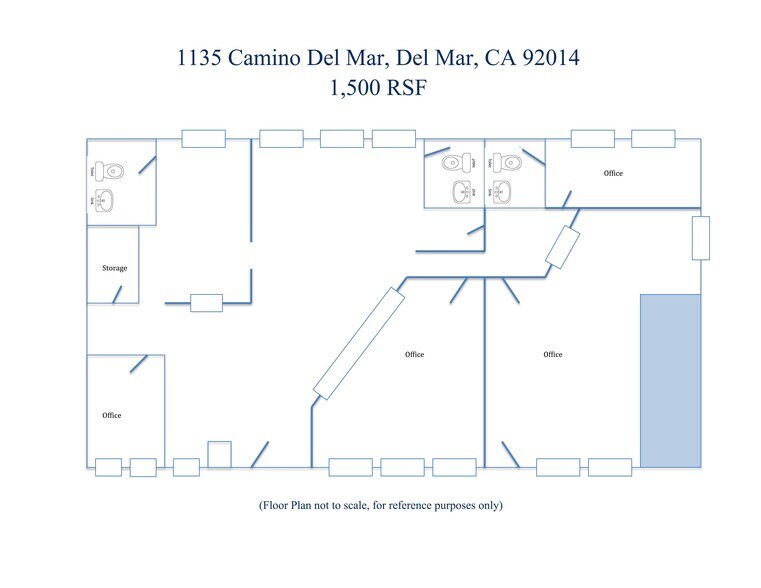 More Photos Of 1135 Camino del Mar, Del Mar Office For Lease