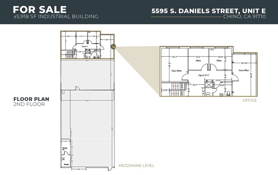 More Photos Of 5595 Daniels St, Chino Warehouse For Sale