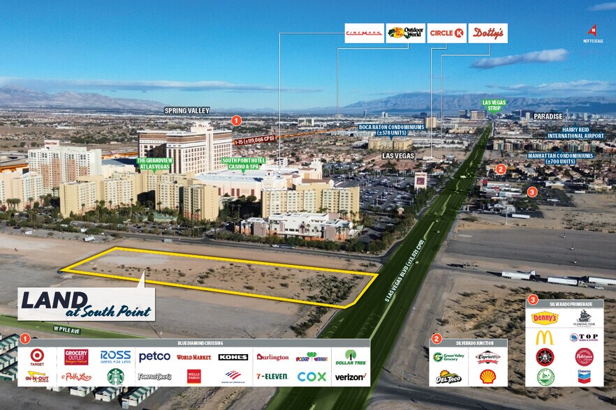 More Photos Of Las Vegas Blvd & Jo Rae, Las Vegas Land For Sale