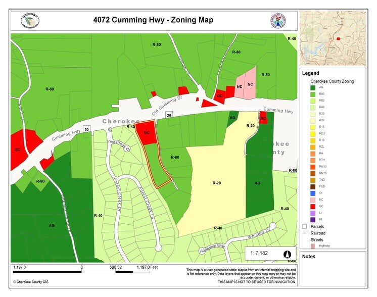 More Photos Of 4072 Cumming Hwy, Canton Land For Sale