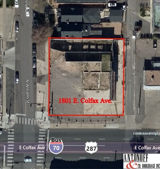 Primary Photo Of 1801 E Colfax Ave, Denver Freestanding For Sale