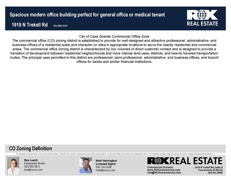 More Photos Of 1919 N Trekell Rd, Casa Grande Medical For Lease