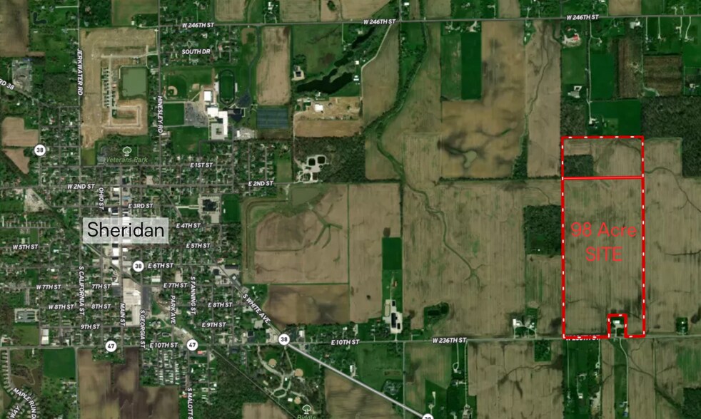 Primary Photo Of 1602 W 236th St, Sheridan Land For Sale