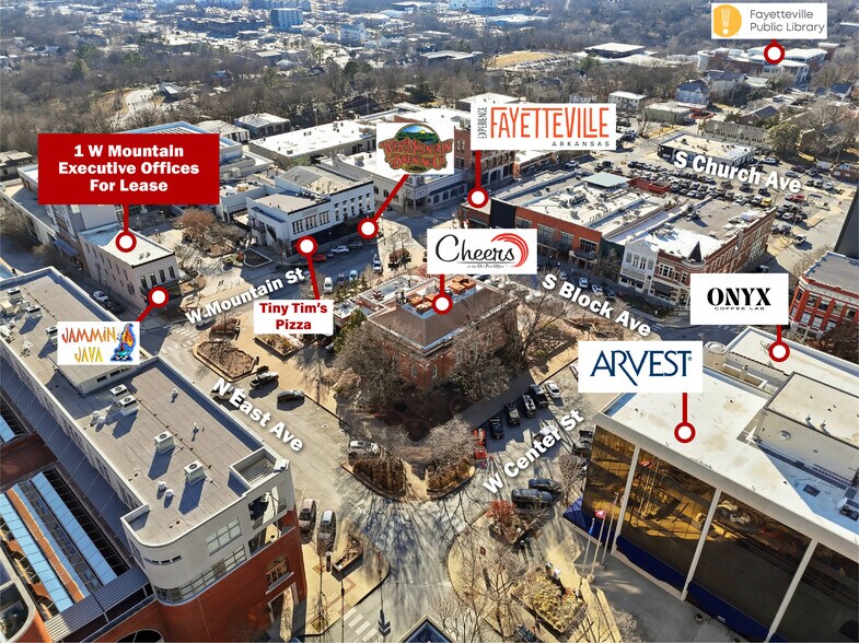 More Photos Of 1 W Mountain St, Fayetteville Office For Lease
