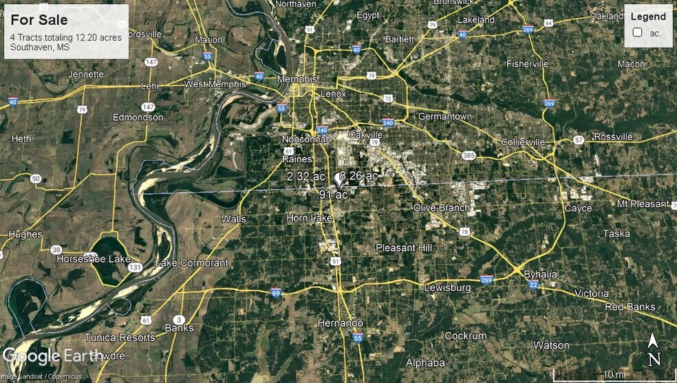 More Photos Of Airways Blvd. @ State Line Rd., Southaven Land For Sale