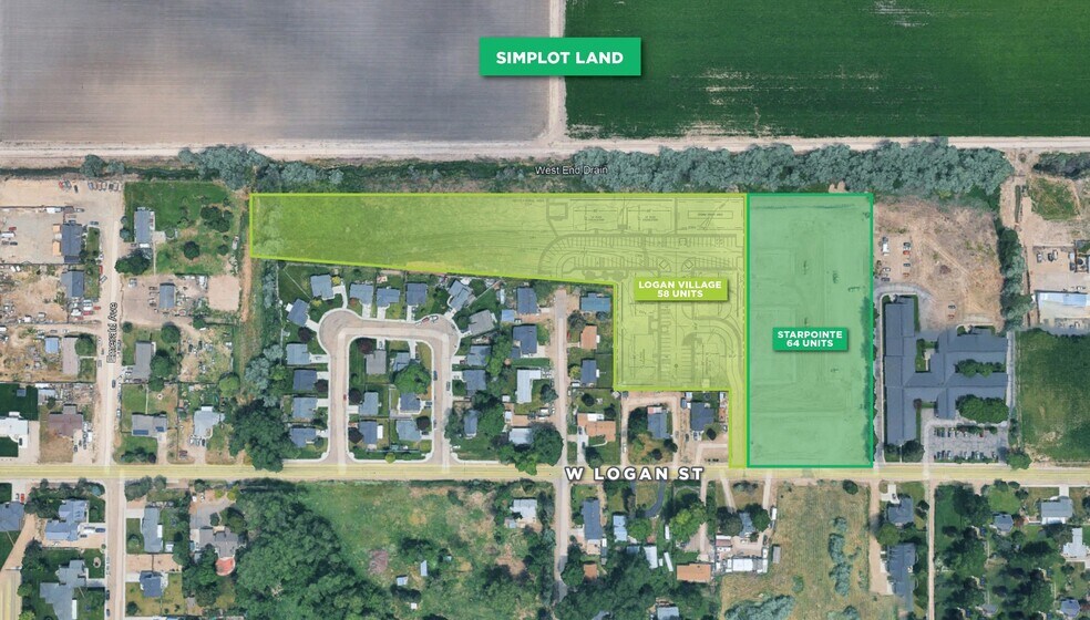 More Photos Of TBD W LOGAN st, Caldwell Land For Sale