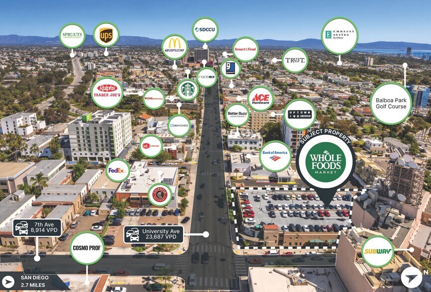 More Photos Of 711 University Ave, San Diego Supermarket For Sale