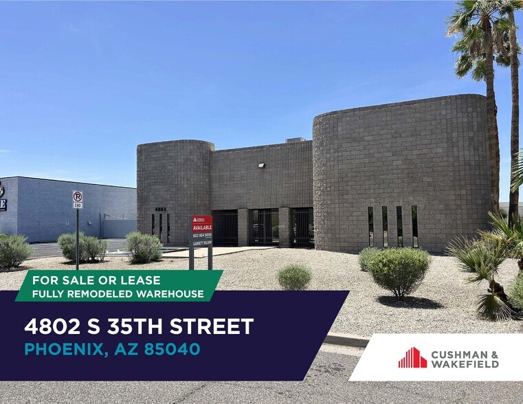 Primary Photo Of 4802 S 35th St, Phoenix Warehouse For Lease